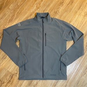 NEW Marmot Tempo  Men’s Grey/granite Full Zip Lightweight Jacket MSRP $100, M